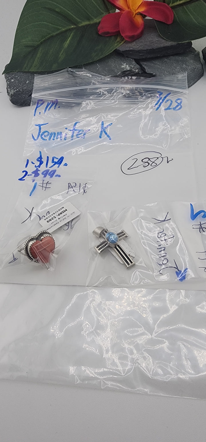 Jennifer K - 3/28/26 - 2 925 Sterling Silver Items