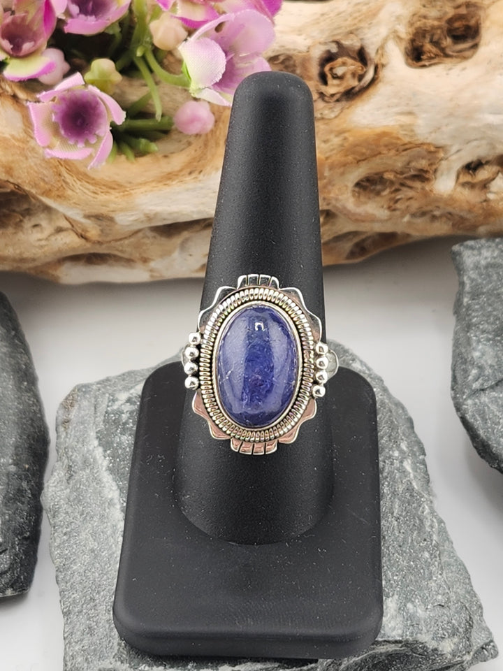 Tanzanite Oval Ring Size 9