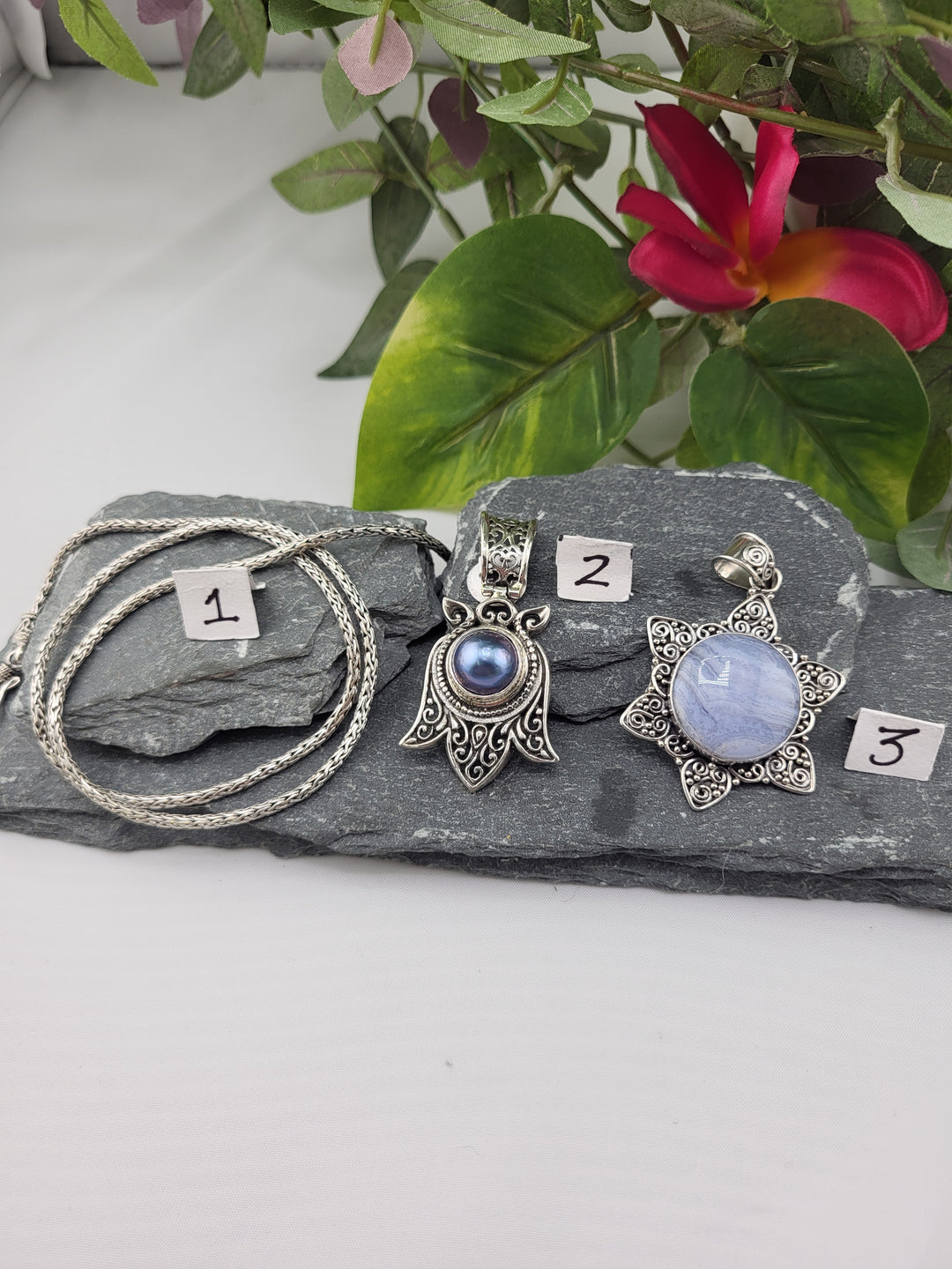RESERVED FOR:  Lee_K -11/15/2024 - 3 Sterling Silver Items