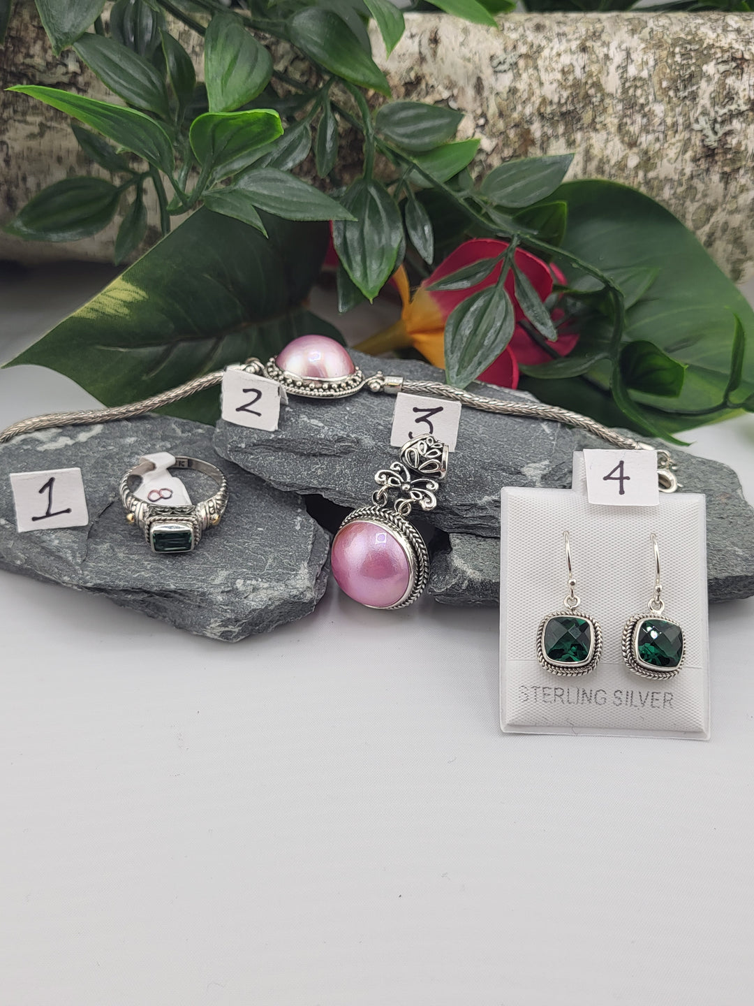 RESERVED FOR: Mtnbluejeans-11/09/2024-4 Sterling Silver Items