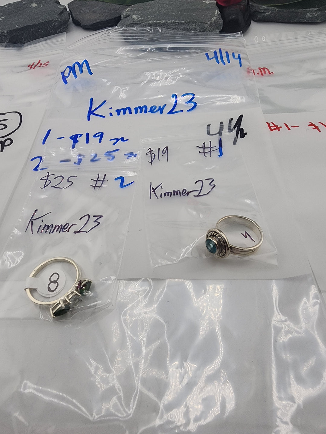 Kimmer23 - 4/14/26 PM - 2 925 Sterling Silver Items
