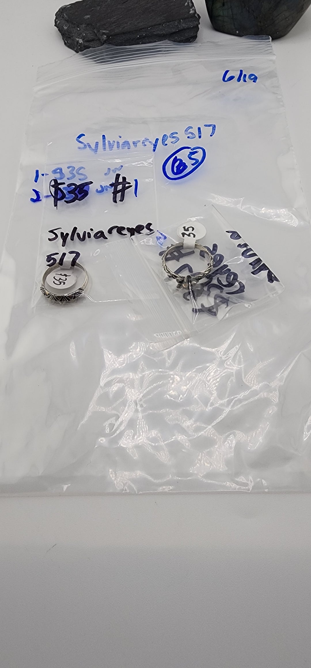 48HR - RESERVED FOR: Sylviareyes517- 6/19/2025 FL tiktok Live Show -2  Sterling Silver Items