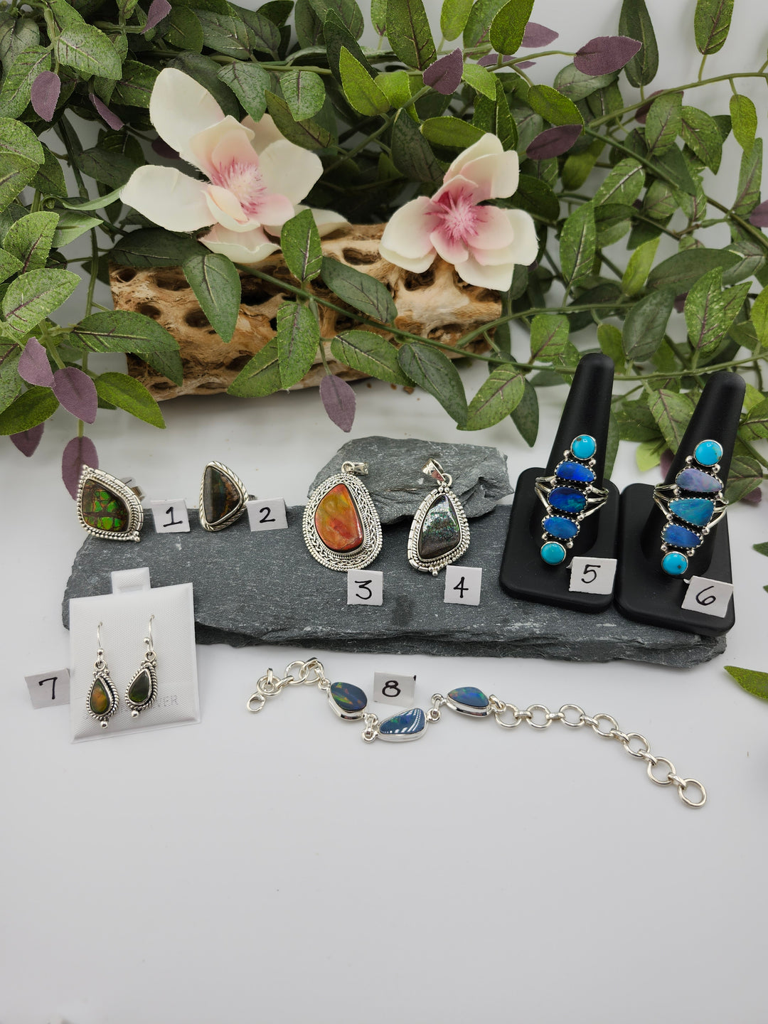 RESERVED FOR:  Maverick11 -11/23/2024 - 8 Sterling Silver Items