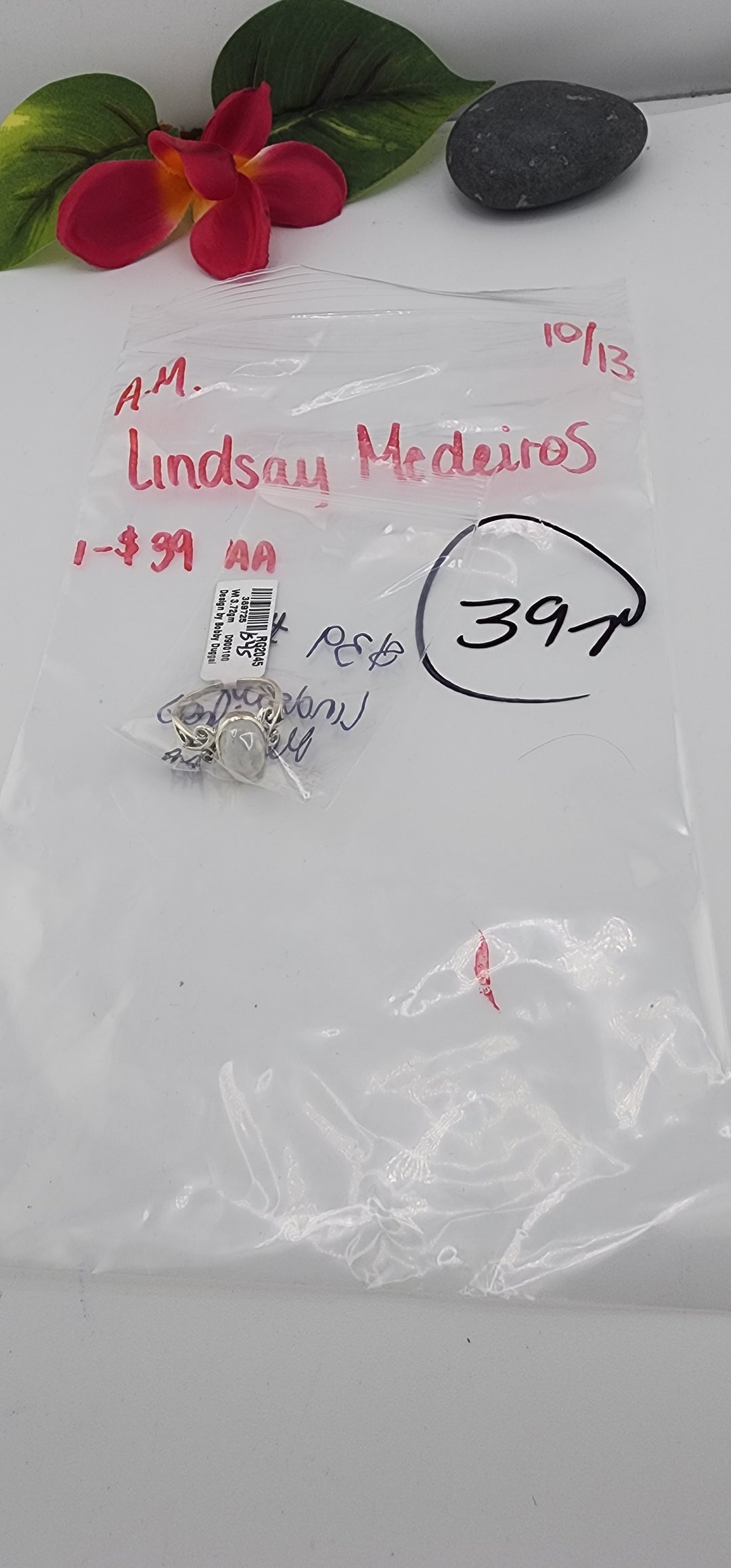 AM SHOW 48HR RESERVED FOR:  Lindsay Medeiros - 10/13/2025 FL tiktok Live Show - 1 Sterling Silver Items