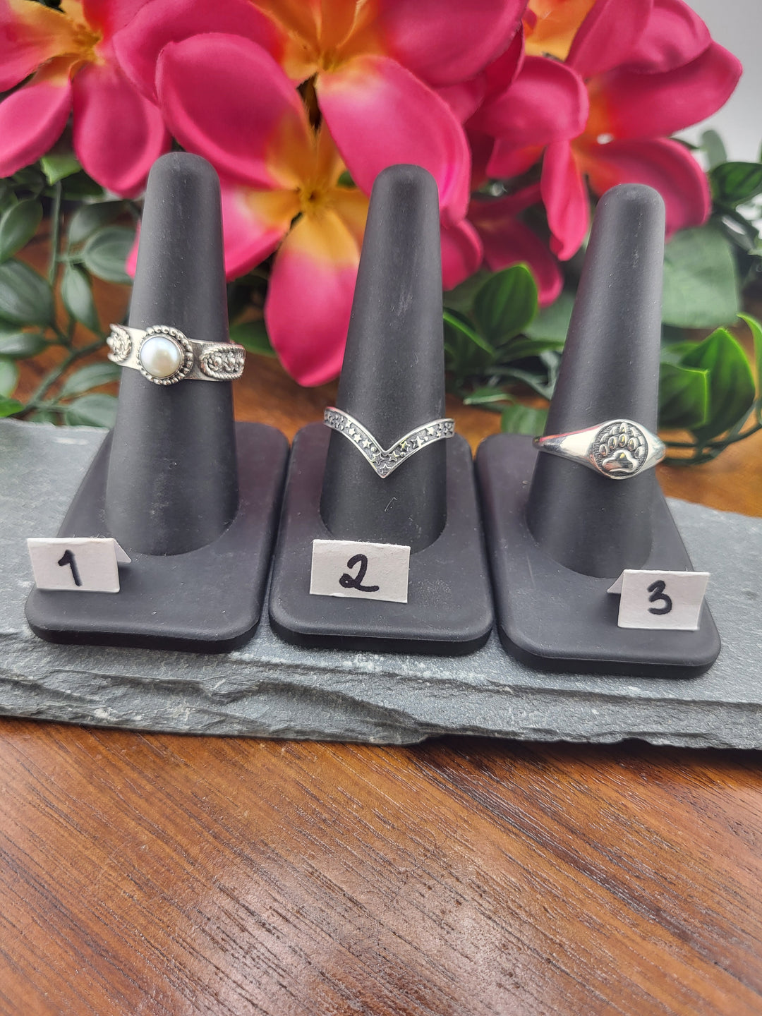 RESERVED FOR:  PyroNurse -10/16/2024 - 3 Sterling Silver Items