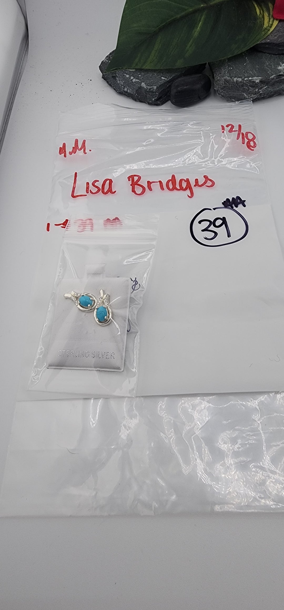AM SHOW 48HR RESERVED FOR: Lisa Bridges - 12/18/2025 FL tiktok Live Show -  1 Sterling Silver Items