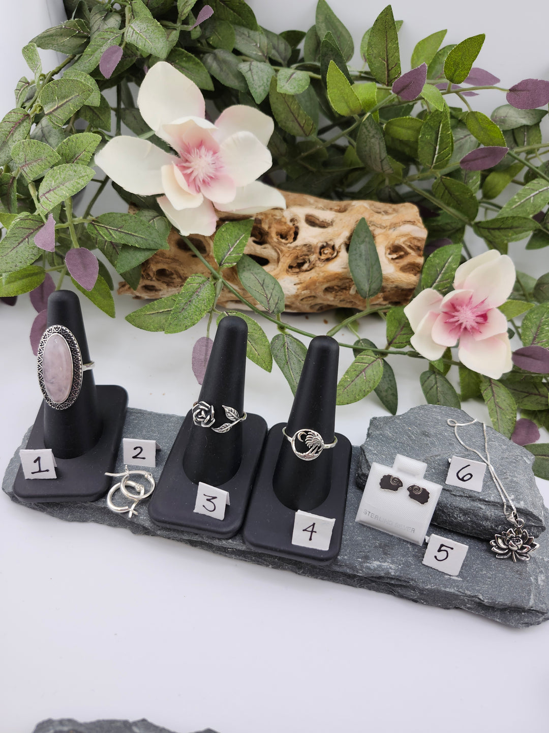 RESERVED FOR:  Gina Workman929 -11/22/2024 - 6 Sterling Silver Items