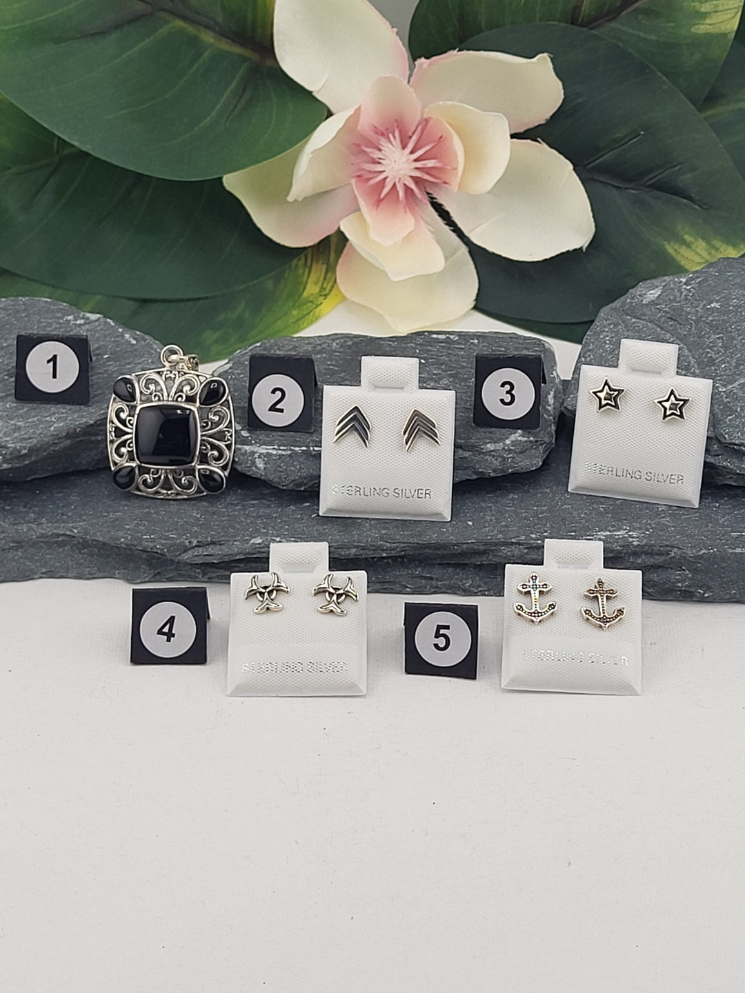RESERVED FOR: Brittany B - 1/4/2025 - 5 Sterling Silver Items