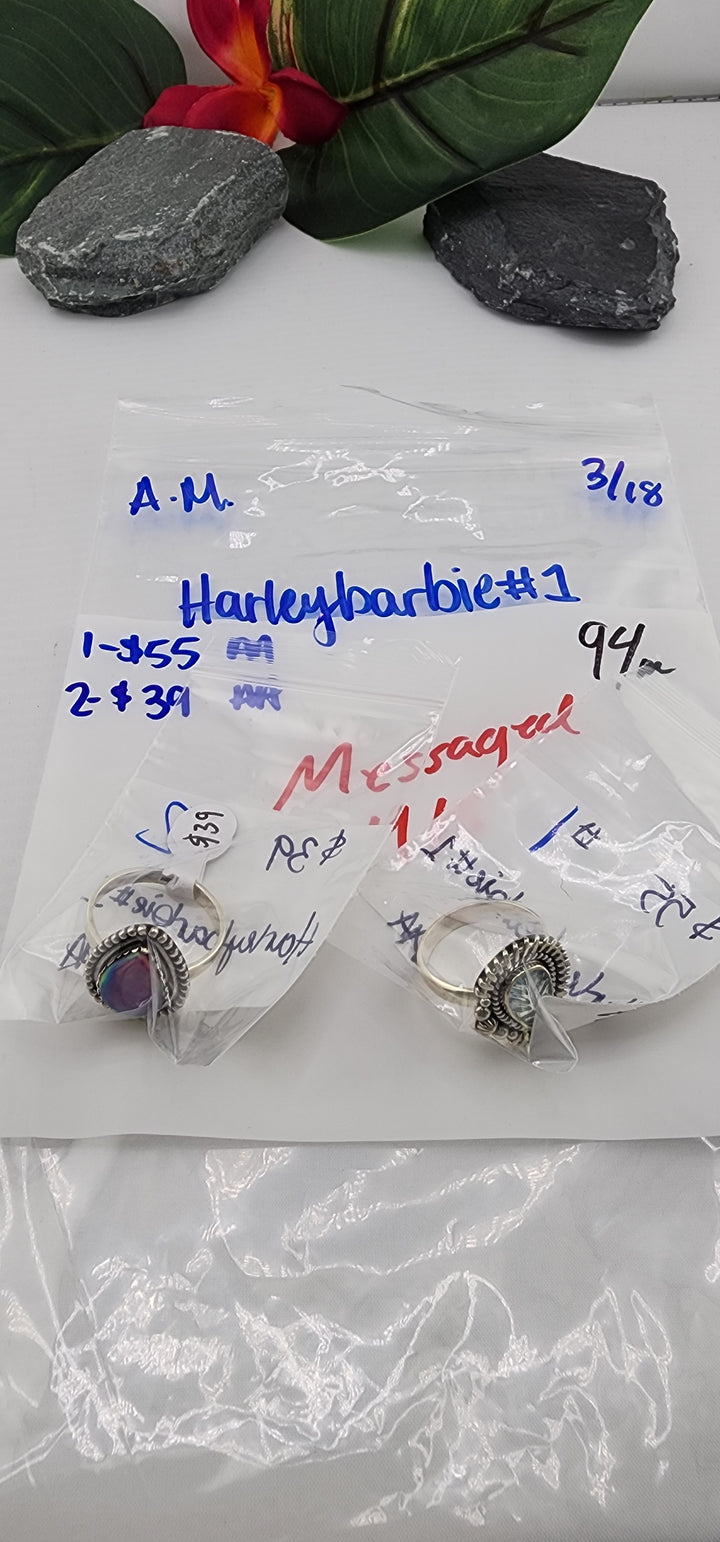RESERVED FOR: Harleybarbie#1 - 3/18/2025 A.M Live Show - 2 Sterling Silver Items