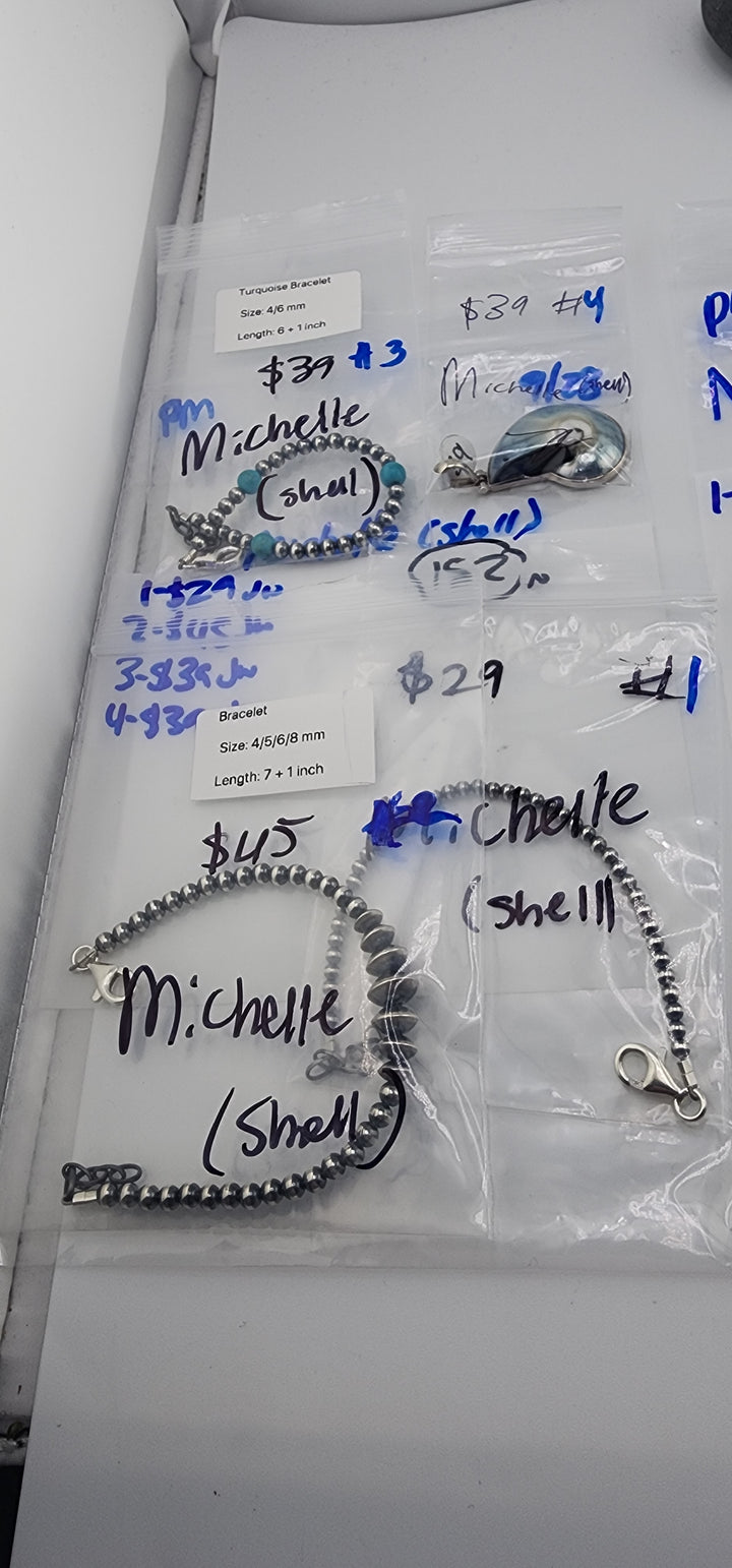 PM SHOW 48HR - RESERVED FOR:   Michelle🐚- 9/28/2025 FL tiktok Live Show -4 Sterling Silver Items