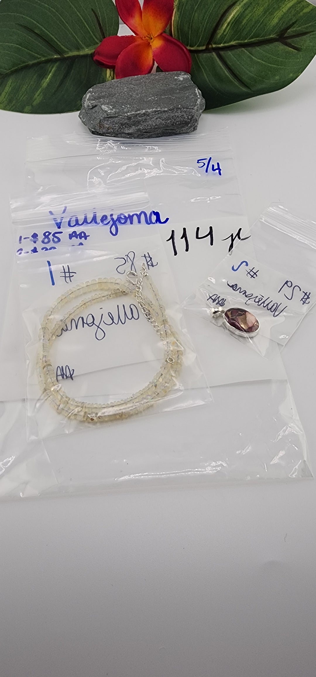 RESERVED FOR: Vallejoma - 5/4/2025 tiktok Live Show - 2 Sterling Silver Items