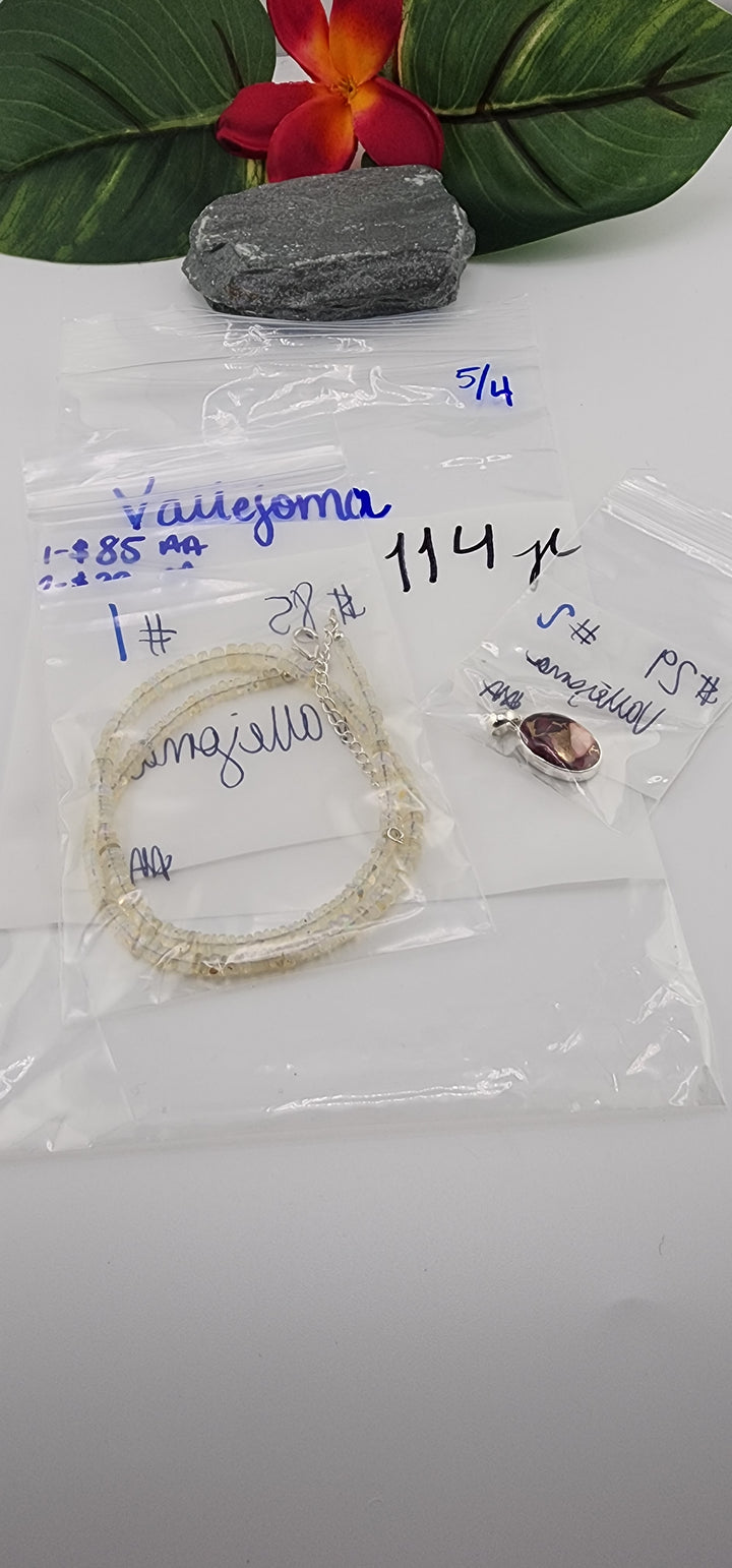 RESERVED FOR: Vallejoma - 5/4/2025 tiktok Live Show - 2 Sterling Silver Items