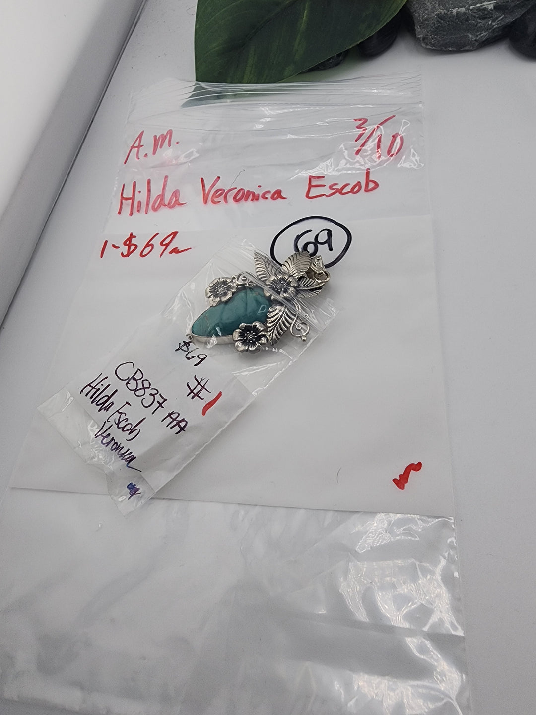 Hilda Veronica Escob - 3/10/26 - 1 925 Sterling Silver Items