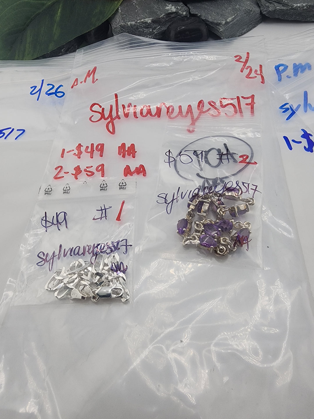sylviareyes517 - 2/24/26 - 2 925 Sterling Silver Items