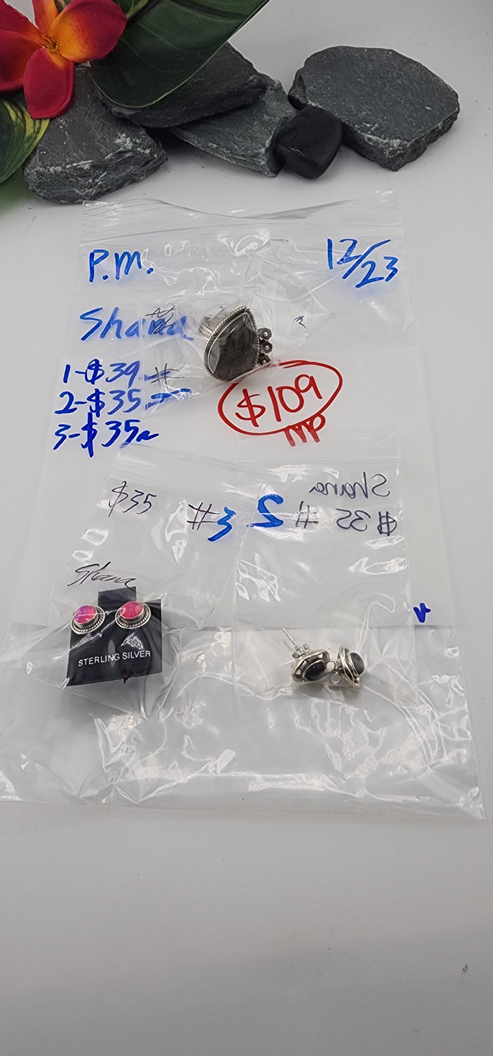 PM SHOW 48HR - RESERVED FOR: Shana - 12/23/2025 tiktok Live Show - 3 Sterling Silver Items