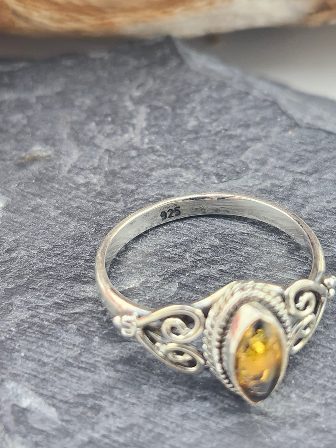 Baltic Amber  Ring
