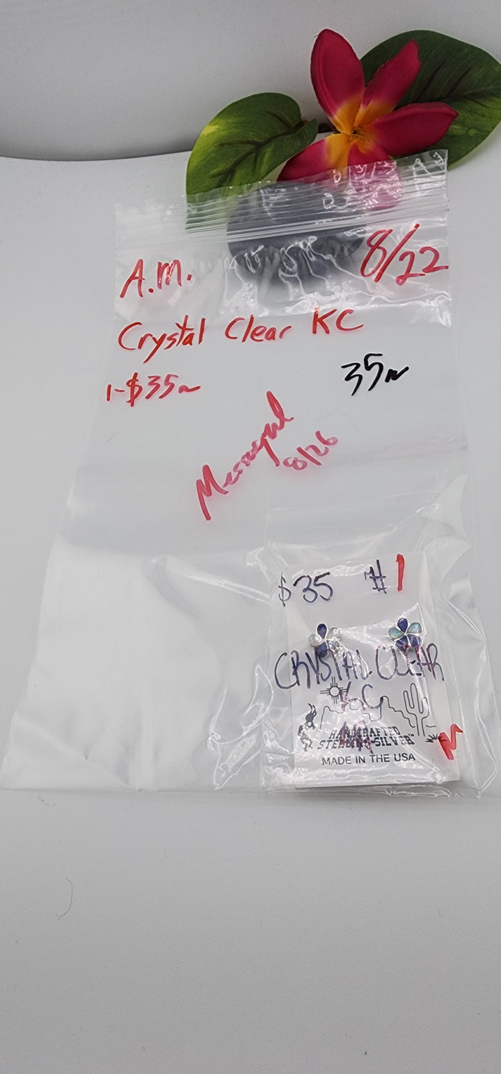 AM SHOW 48HR - RESERVED FOR: CRYSTAL CLEAR KC - 8/22/2025 FL tiktok Live Show - 1 Sterling Silver Items