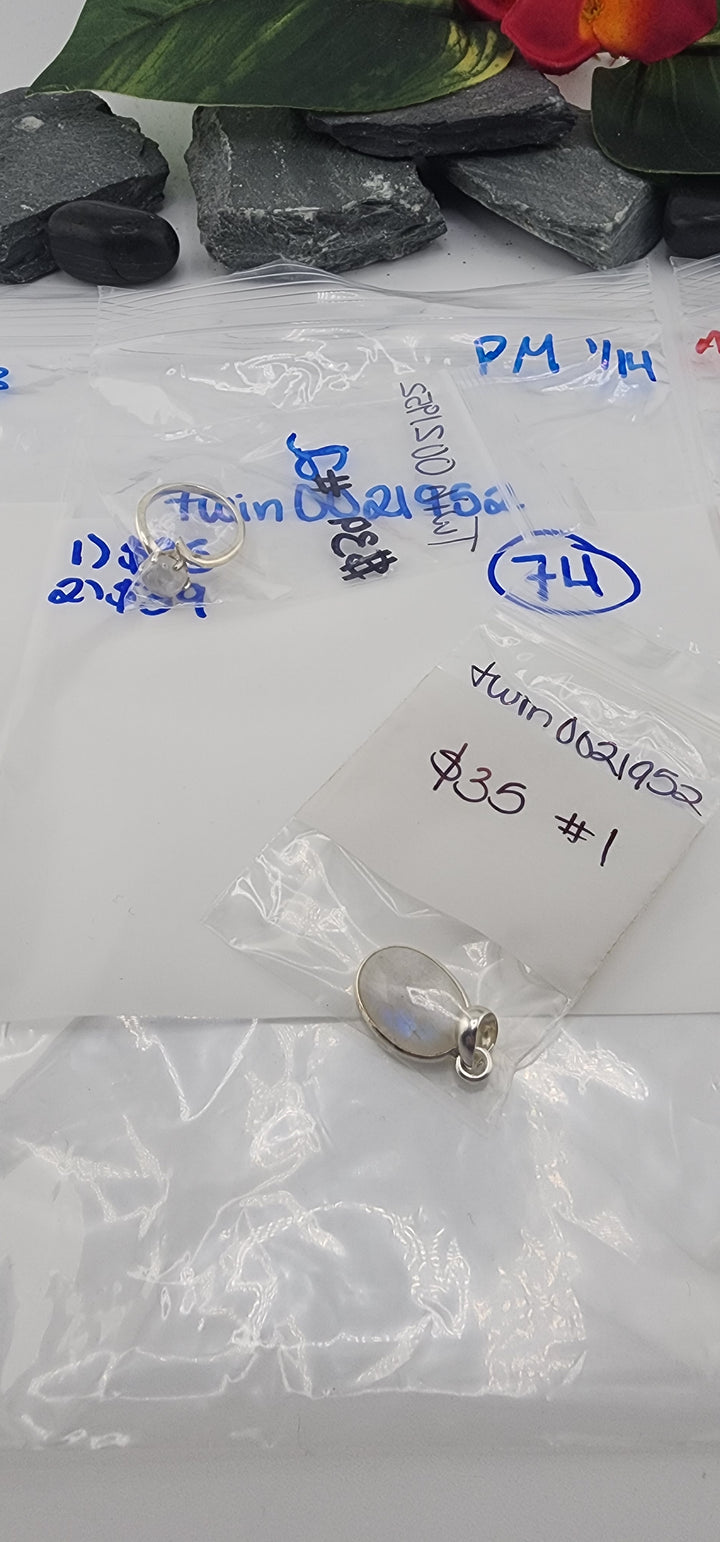 Custom sterling silver items - PM SHOW RESERVED FOR: twin0021952- 1/14/2026 tiktok Live Show - 2 Sterling Silver Items