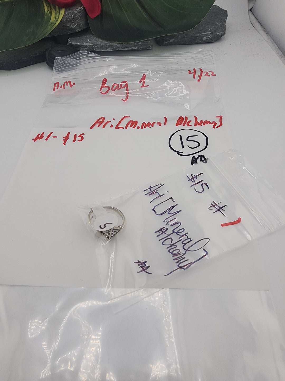 Ari [Mineral Alchemy] Bag 1- 4/22/26 - 1 925 Sterling Silver Items