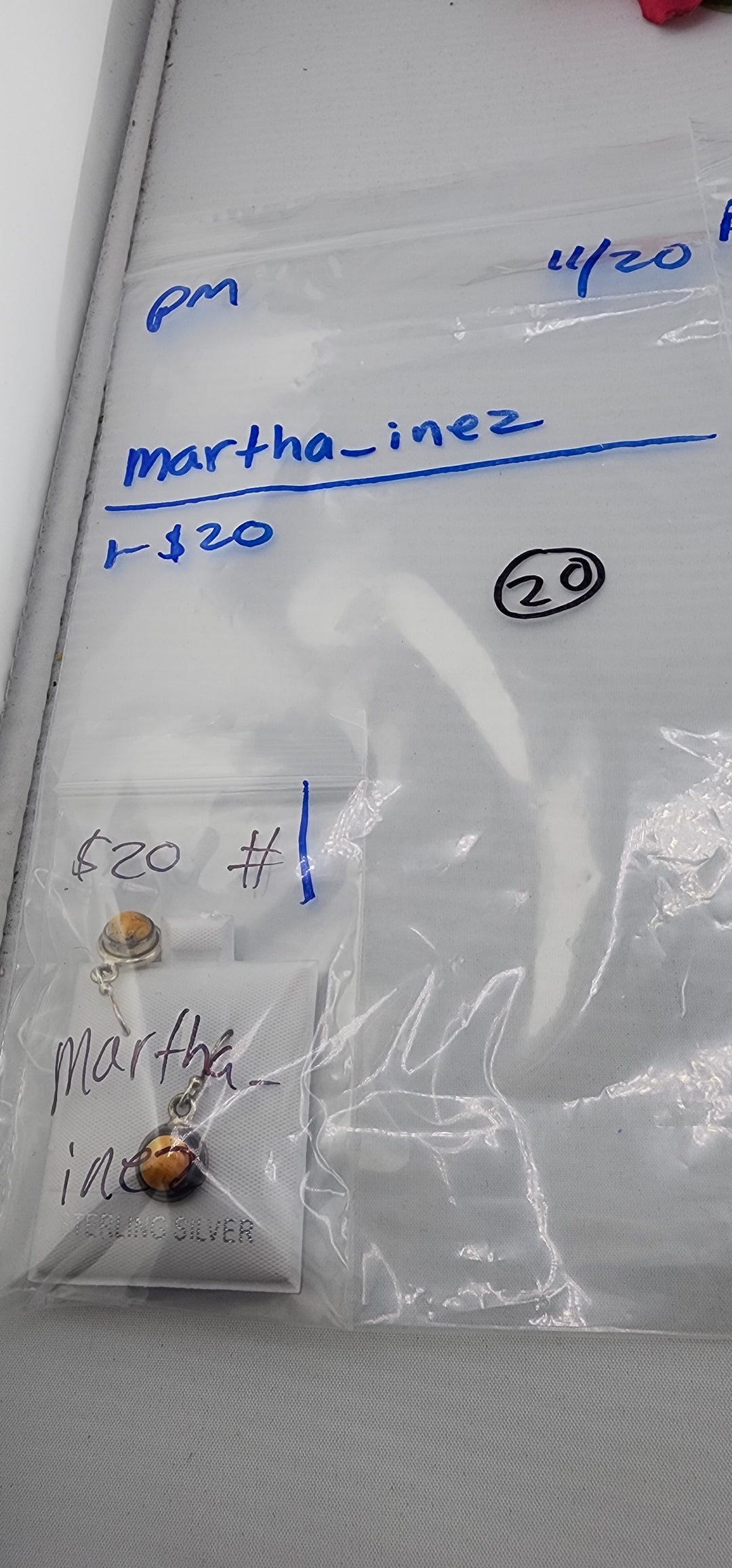 PM SHOW 48HR - RESERVED FOR:  martha_inez- 11/20/2025 tiktok Live Show - 1 Sterling Silver Items