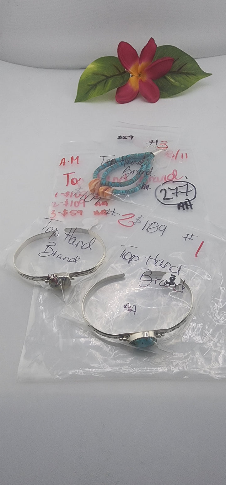 AM SHOW 48HR - RESERVED FOR: Top Hand Brand - 8/11/2025 FL tiktok Live Show - 3 Sterling Silver Items