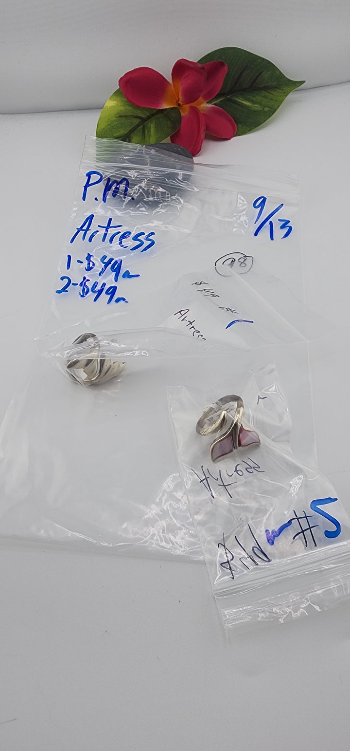 PM SHOW 48HR - RESERVED FOR: Artress - 9/13/2025 FL tiktok Live Show - 2 Sterling Silver Items