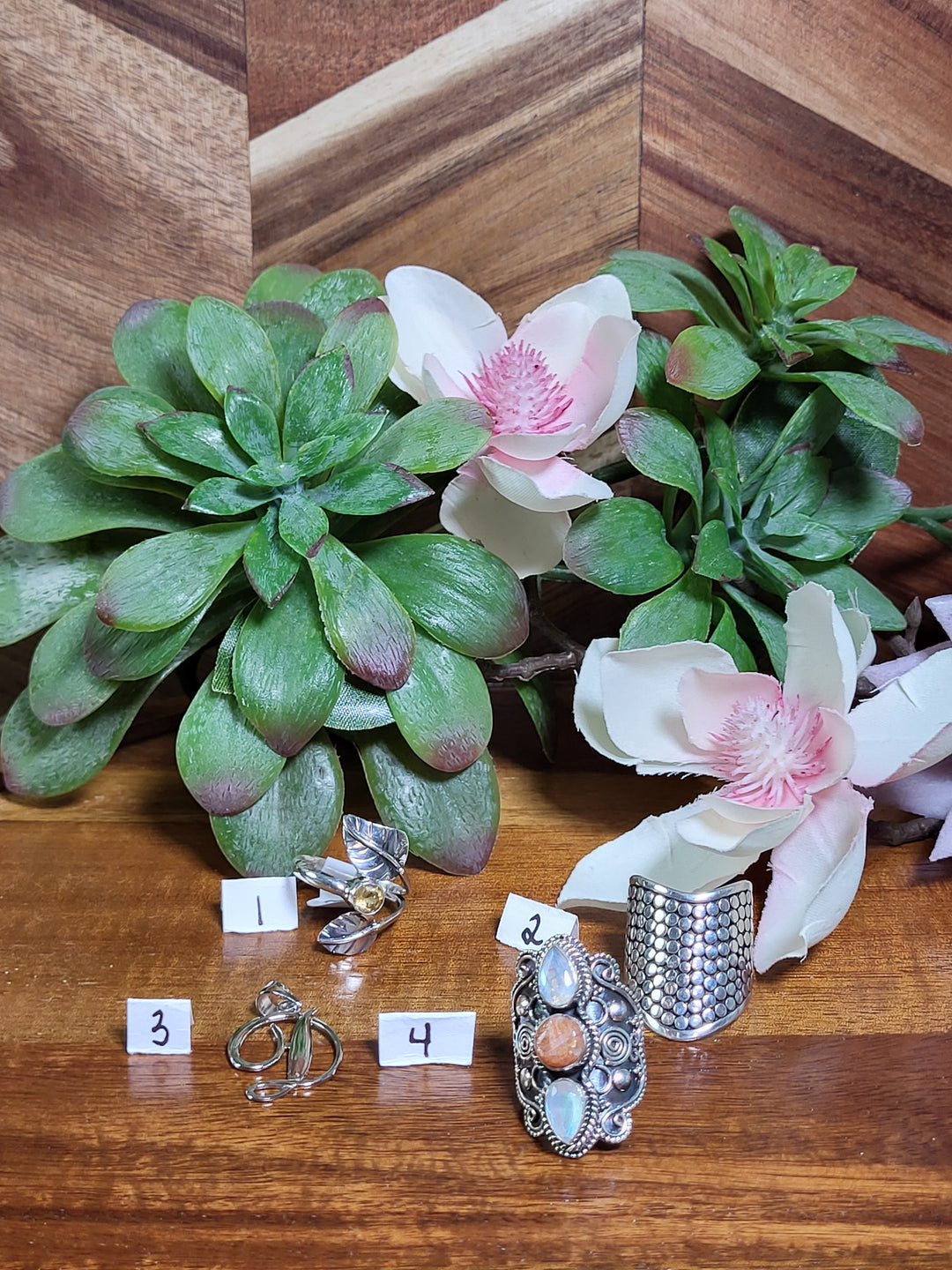 RESERVED FOR: SunriseHappy 8/9/24- 4 Sterling Silver Items