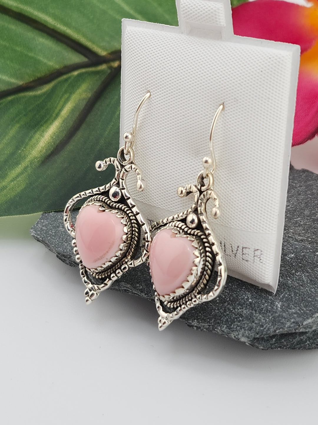 Queen Conch Dangle Earrings