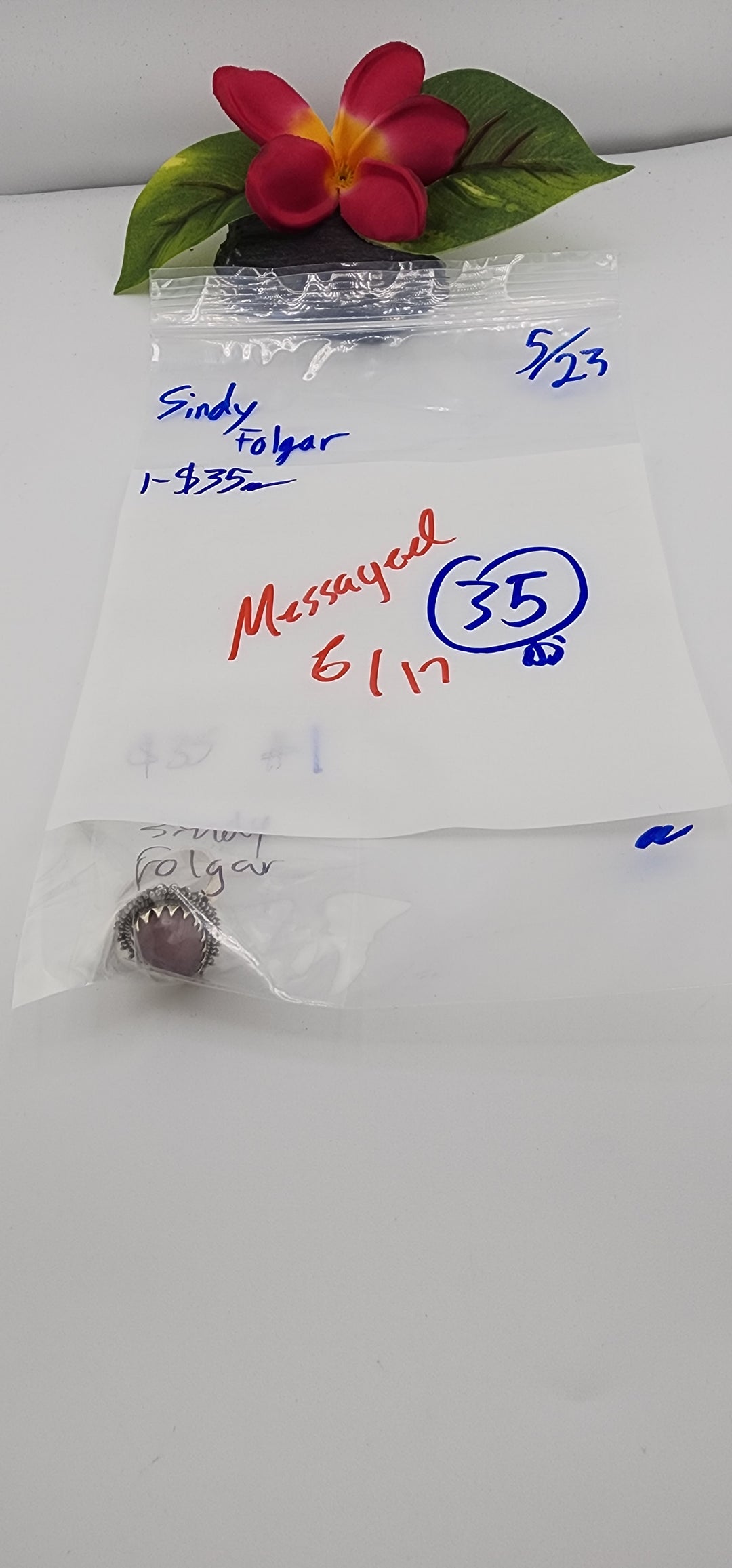 RESERVED FOR: Sindy Folgar - 5/23/2025 tiktok Live Show - 1 Sterling Silver Item