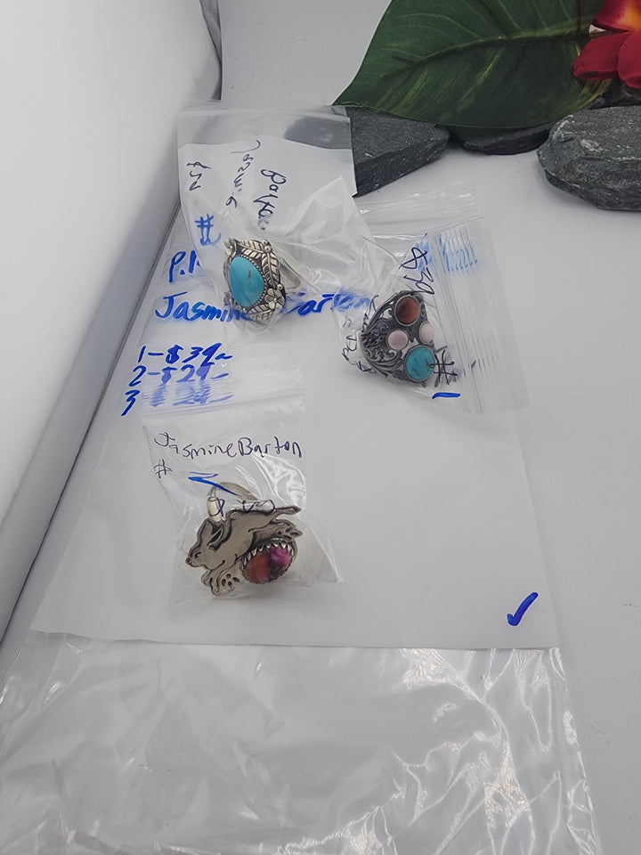 Jasmine Barton - 4/12/26 PM - 3 925 Sterling Silver Items