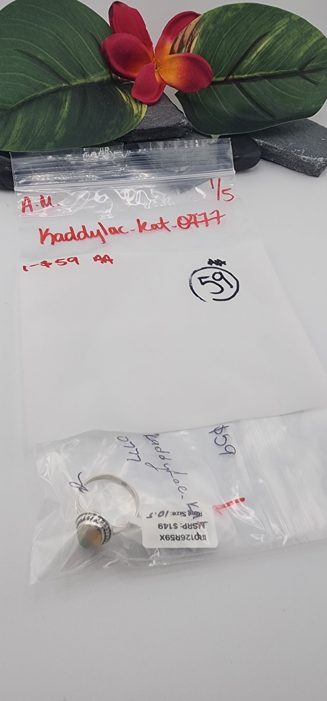 AM SHOW 48HR RESERVED FOR: kaddylac_kat_0777- 1/5/2026 FL tiktok Live Show - 1 Sterling Silver Items