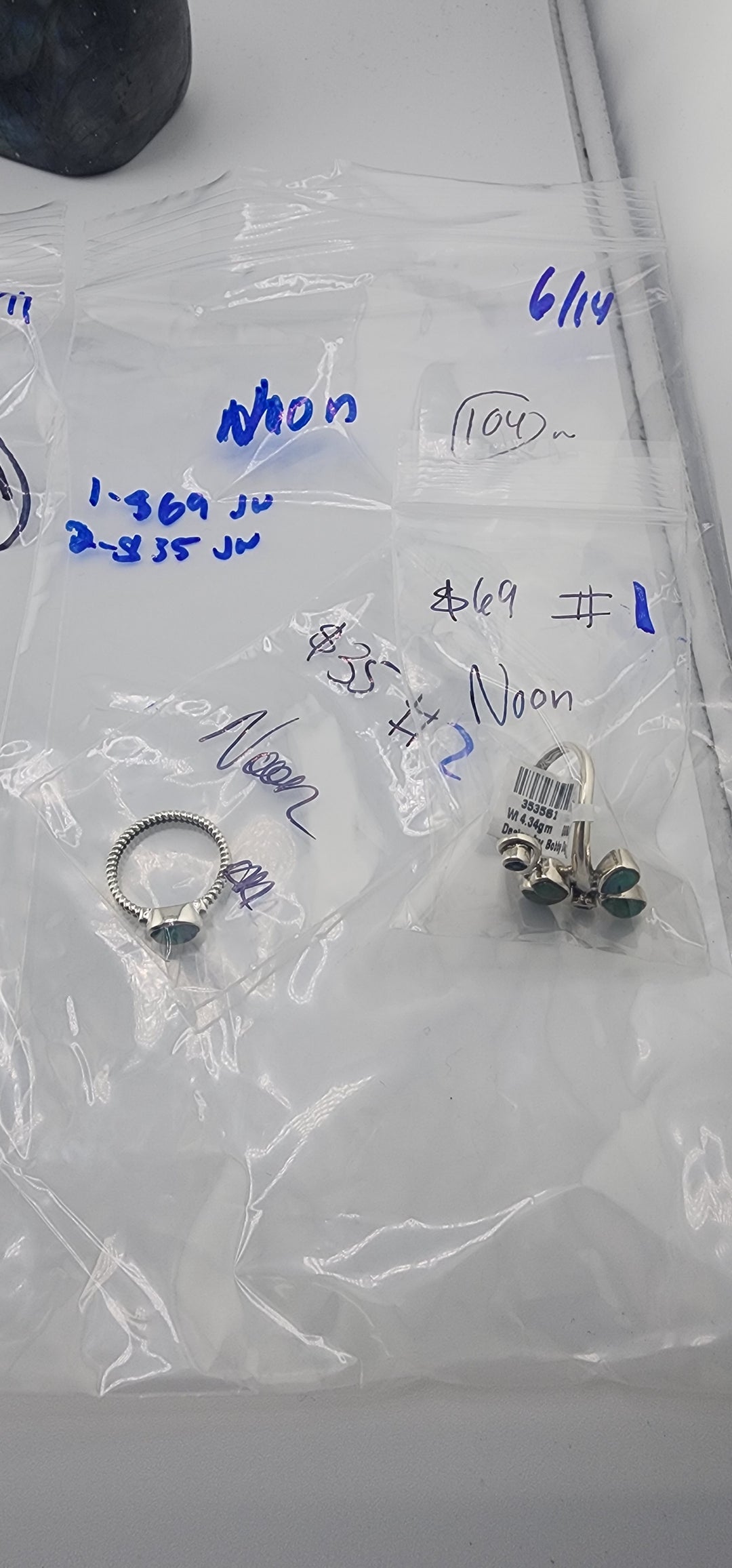 48HR - RESERVED FOR: Noon us - 6/14/2025 FL tiktok Live Show -2  Sterling Silver Items