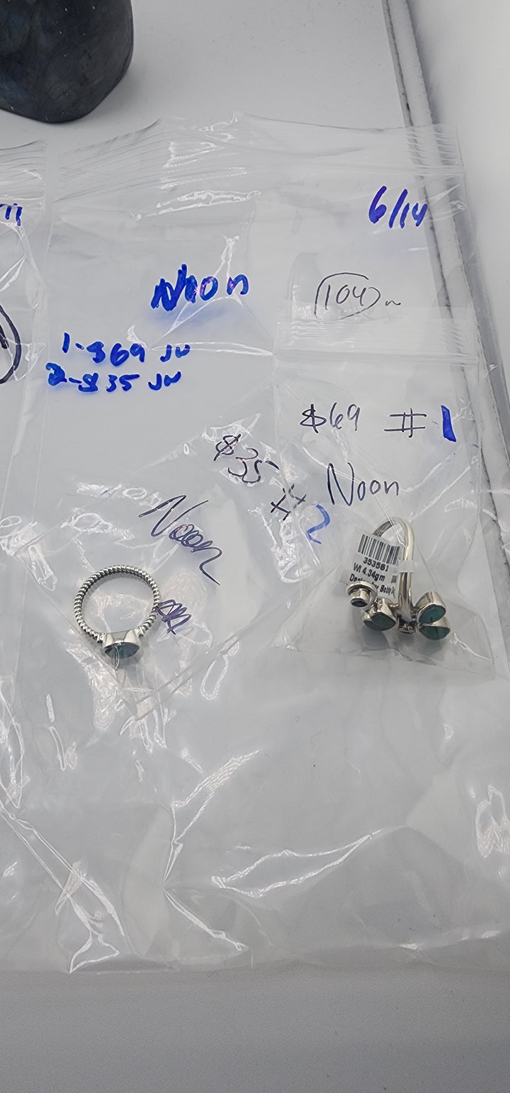 48HR - RESERVED FOR: Noon us - 6/14/2025 FL tiktok Live Show -2  Sterling Silver Items