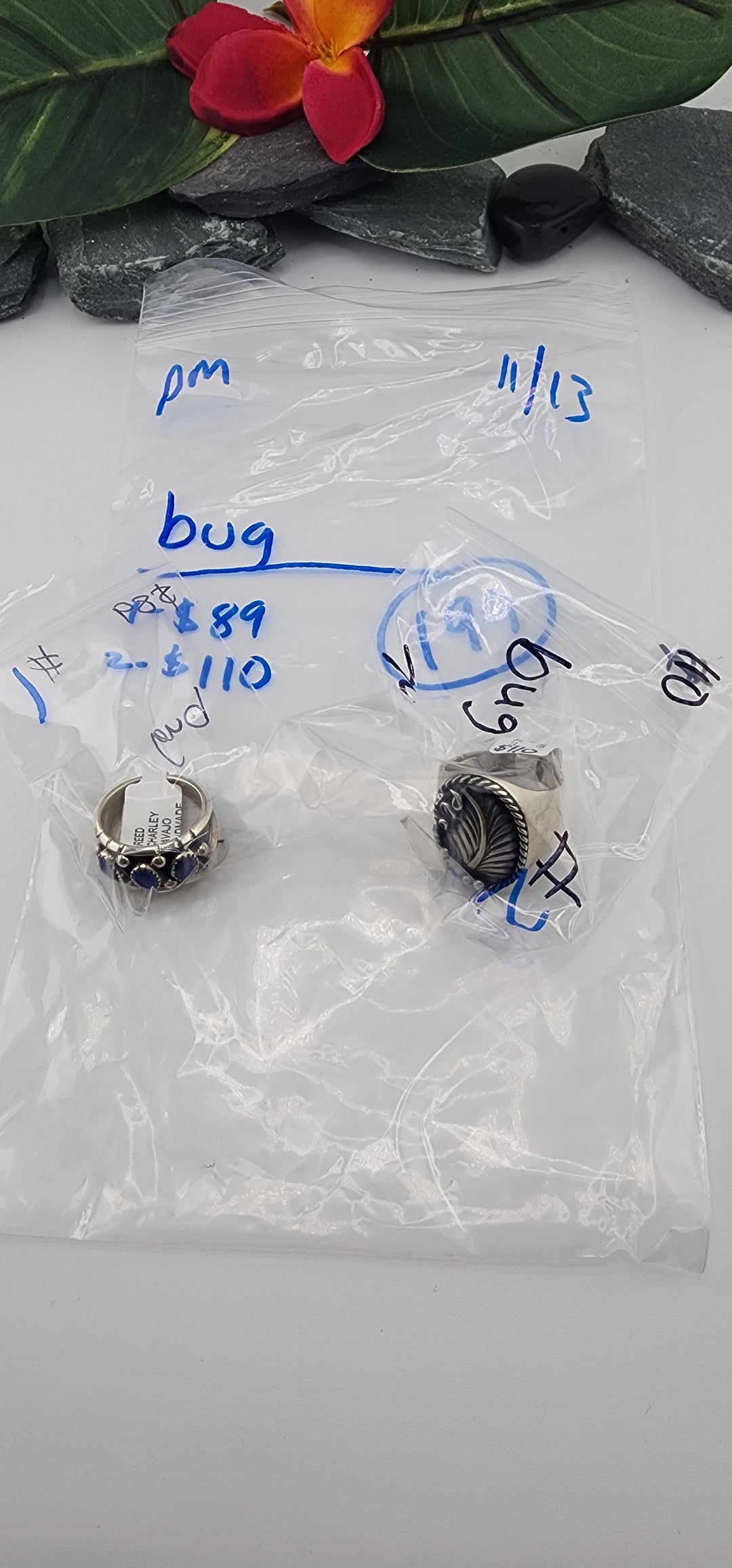 PM SHOW 48HR - RESERVED FOR: bug - 11/13/2025 tiktok Live Show - 2 Sterling Silver Items