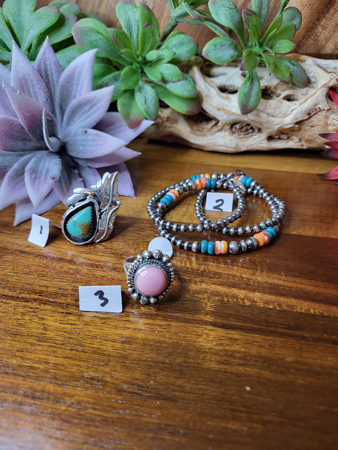 RESERVED FOR: Loriann 7/27/24- 3 Sterling Silver Items