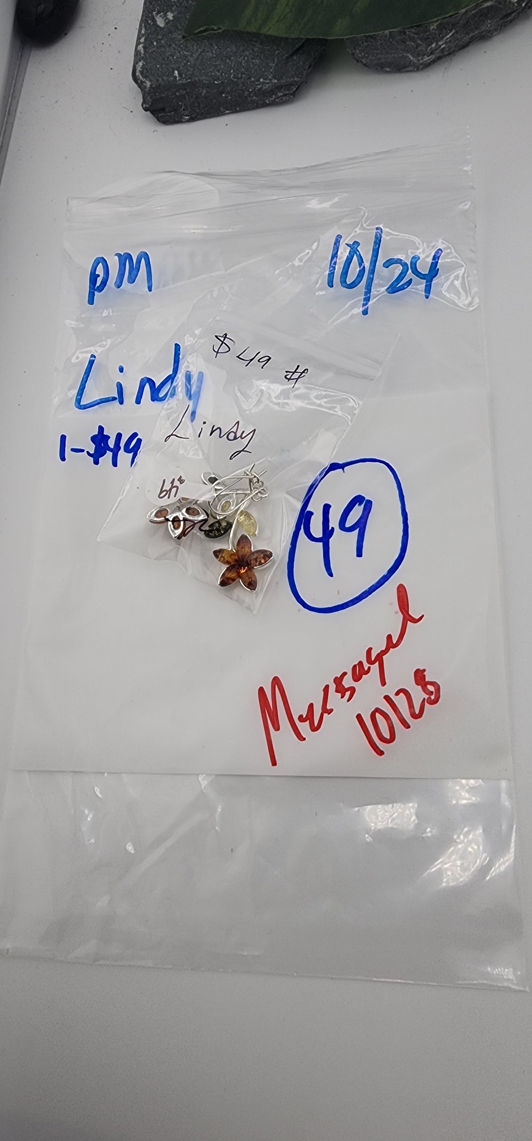 PM SHOW 48HR - RESERVED FOR: Lindy - 10/24/2025 FL tiktok Live Show - 1 Sterling Silver Items