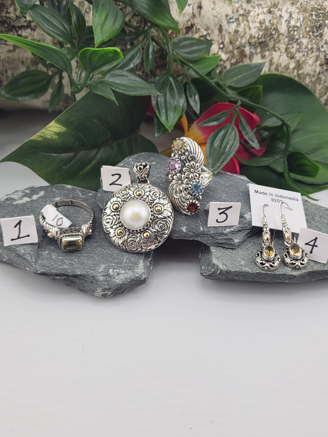 RESERVED FOR: Mandy-11/09/2024- 4 Sterling Silver Items