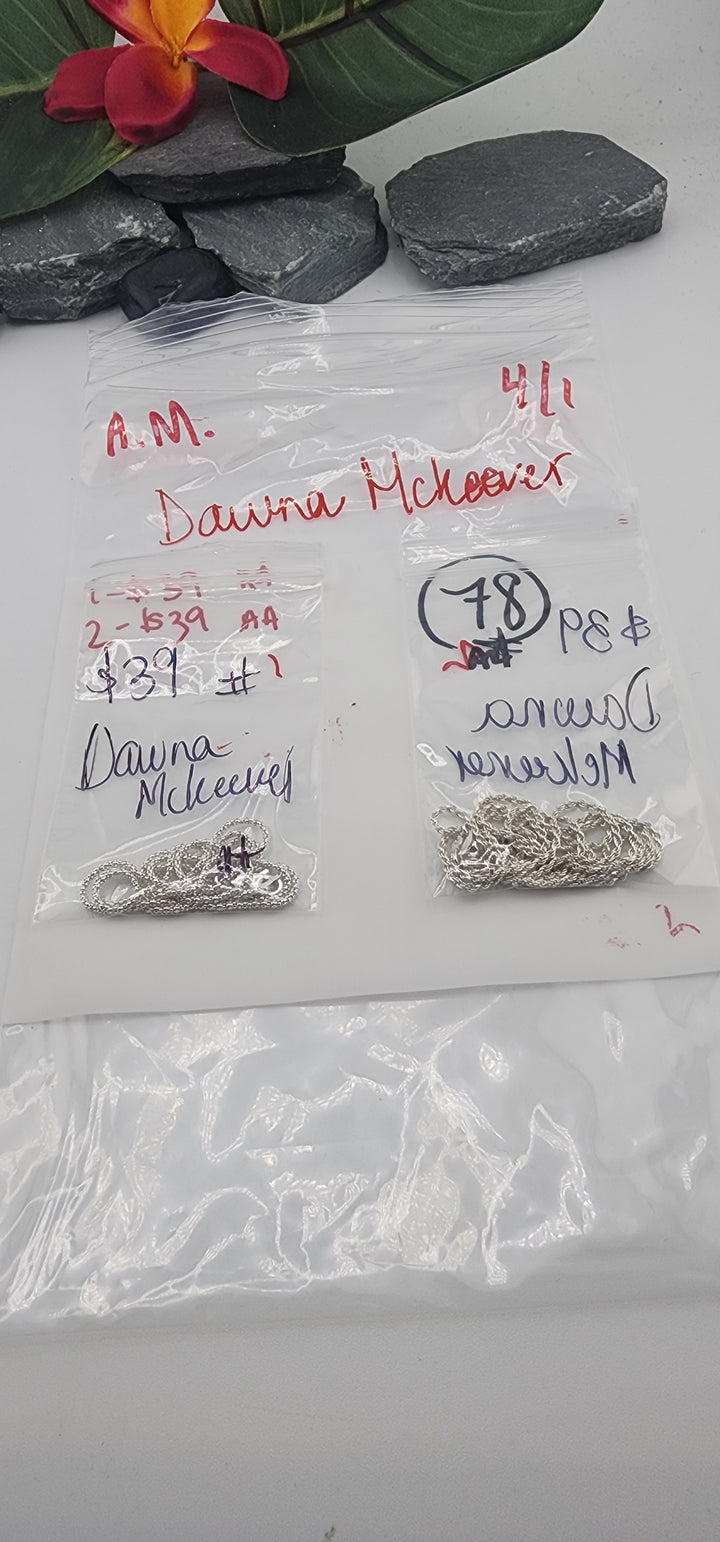 Dawna Mckeever - 4/1/26 - 2 925 Sterling Silver Items
