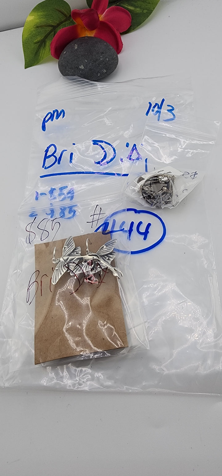 PM SHOW 48HR - RESERVED FOR: Bri🌙✨ - 10/3/2025 FL tiktok Live Show - 2 Sterling Silver Items