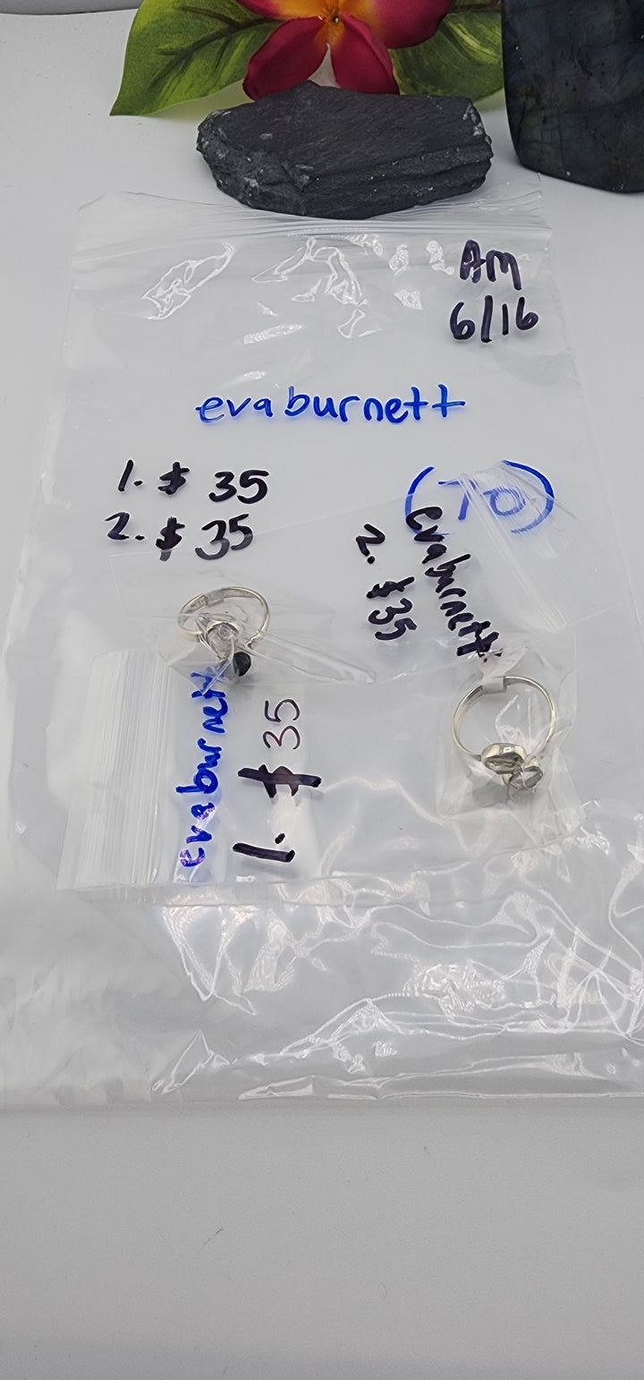 RESERVED FOR: evaburnett - 6/16/2025 tiktok A.M Live Show - 2 Sterling Silver Items