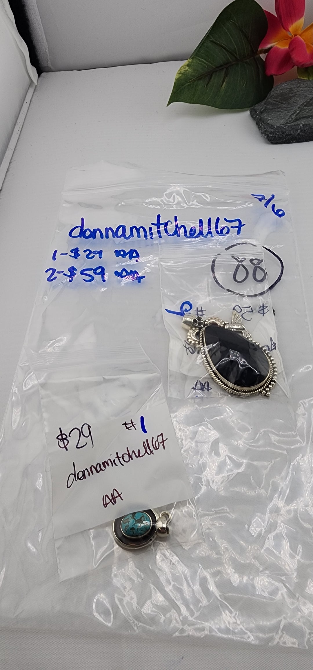 RESERVED FOR: donnamitchell67  - 7/6/2025 tiktok Reservation Live Show - 2 Sterling Silver Items