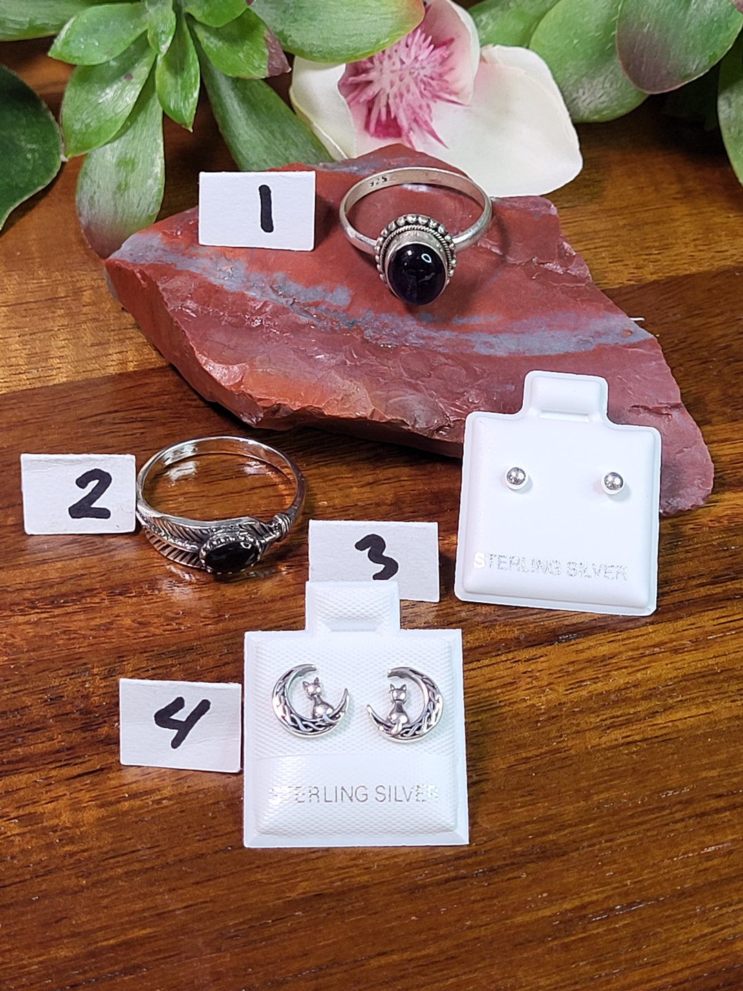 RESERVED FOR: Amanda Kay- 7/14/24 3 Sterling Silver Items