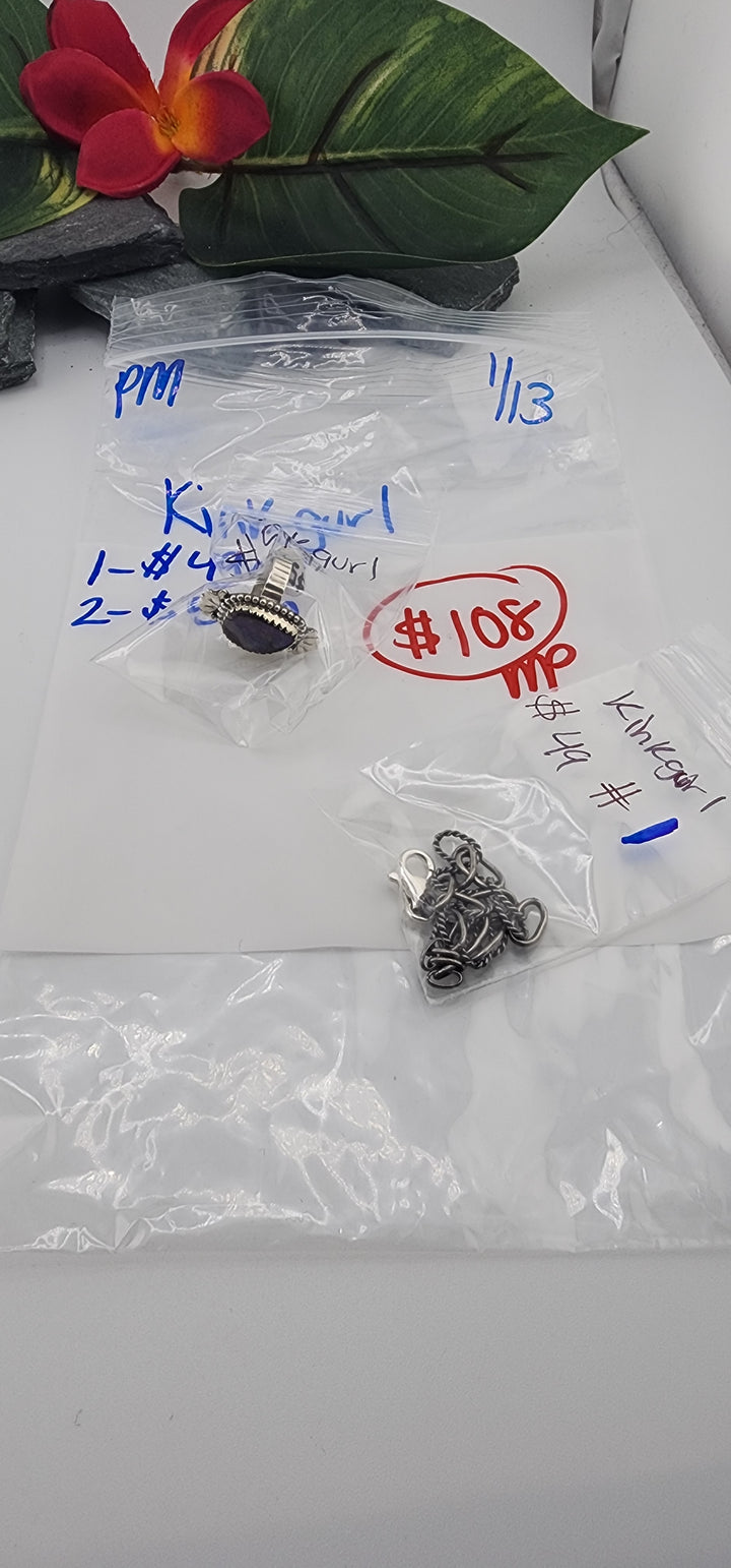 Custom sterling silver items - PM SHOW RESERVED FOR: Kinkgurl - 1/13/2026 tiktok Live Show - 2 Sterling Silver Items