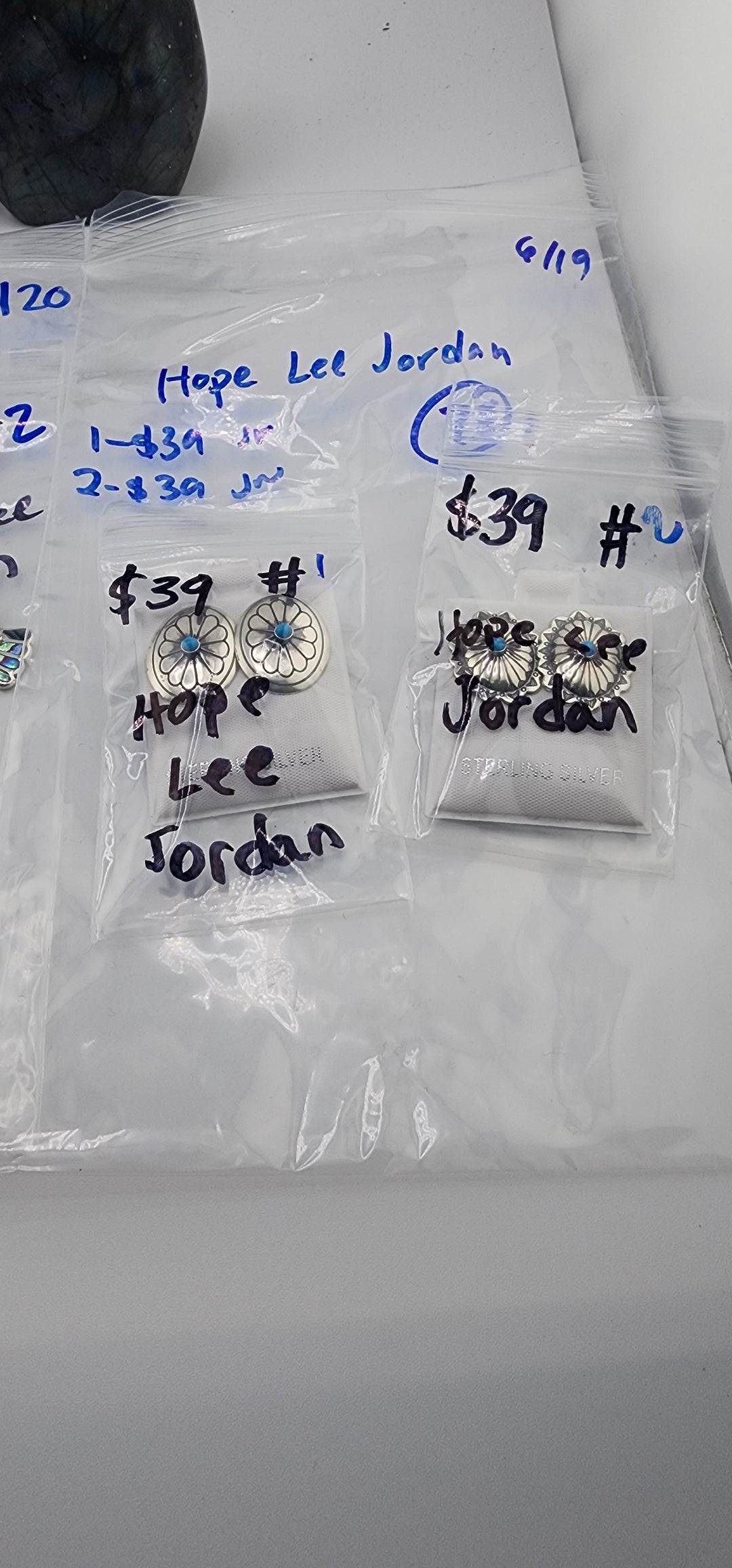 48HR - RESERVED FOR: Hope Lee Jordan- 6/19/2025 FL tiktok Live Show - 2 Sterling Silver Items