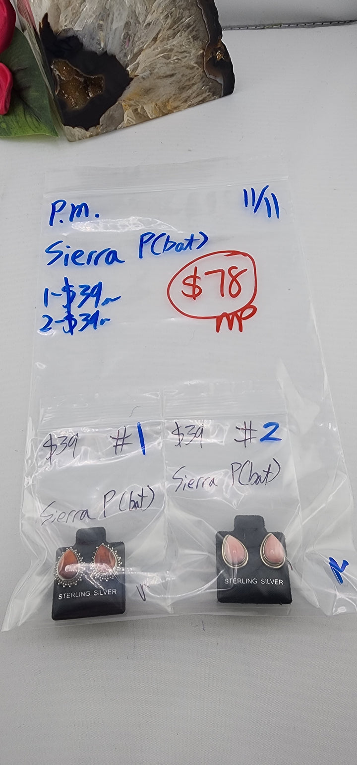 PM SHOW 48HR - RESERVED FOR: Sierra p🦇  - 11/11/2025 tiktok Live Show - 2 Sterling Silver Items