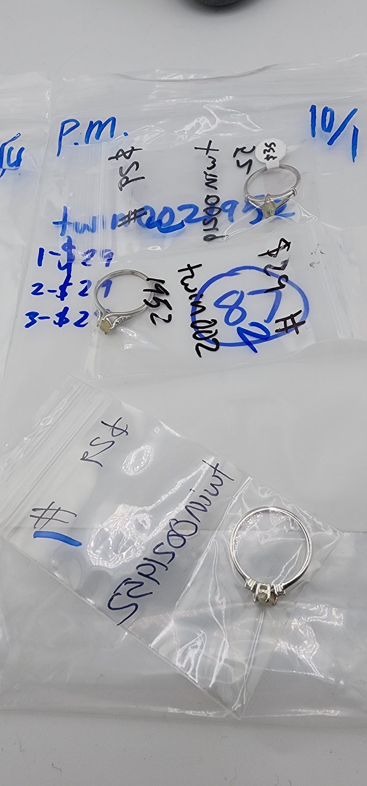 PM SHOW 48HR - RESERVED FOR: twin0021952 - 10/1/2025 FL tiktok Live Show - 3 Sterling Silver Items