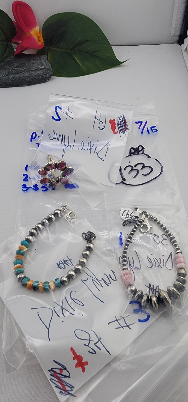 PM SHOW 48HR - RESERVED FOR: Dixie Lynn - 7/15/2025 FL tiktok Live Show - 3 Sterling Silver Items