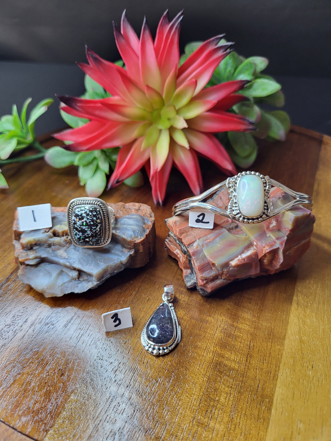 RESERVED FOR: HorrorGalSusan 8/7/24- 3 Sterling Silver Items