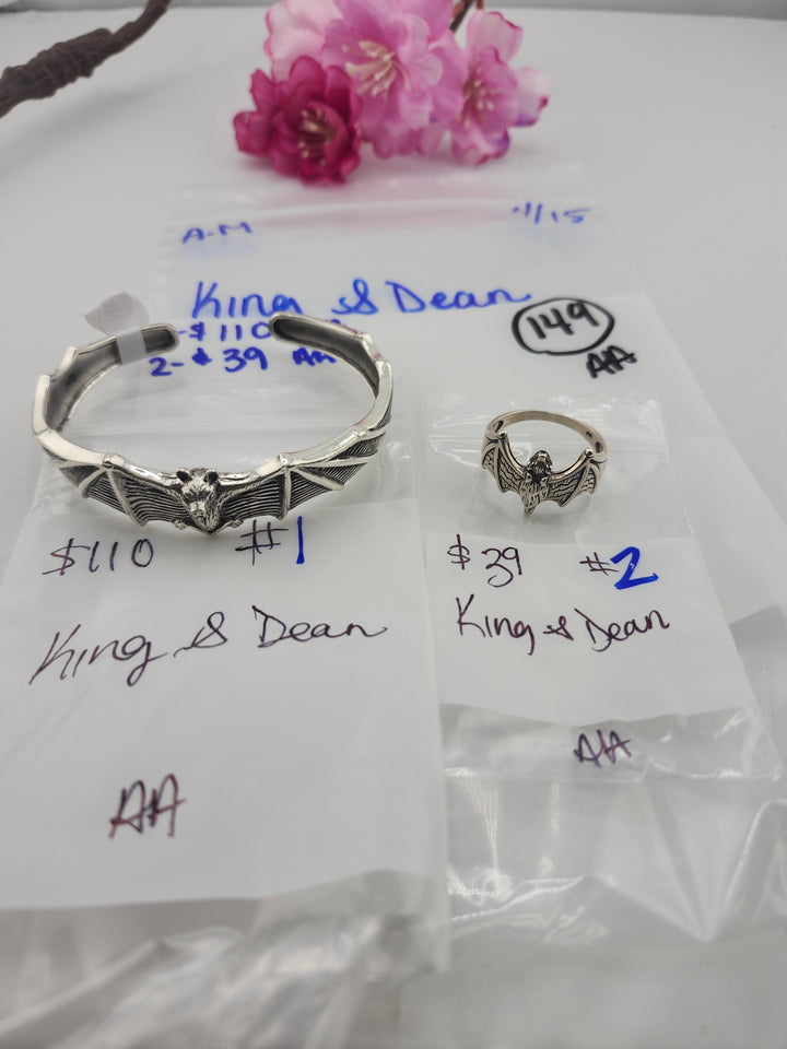 RESERVED FOR: King & Dean - 4/15/2025 tiktok A.M. Live Show - 2 Sterling Silver Items