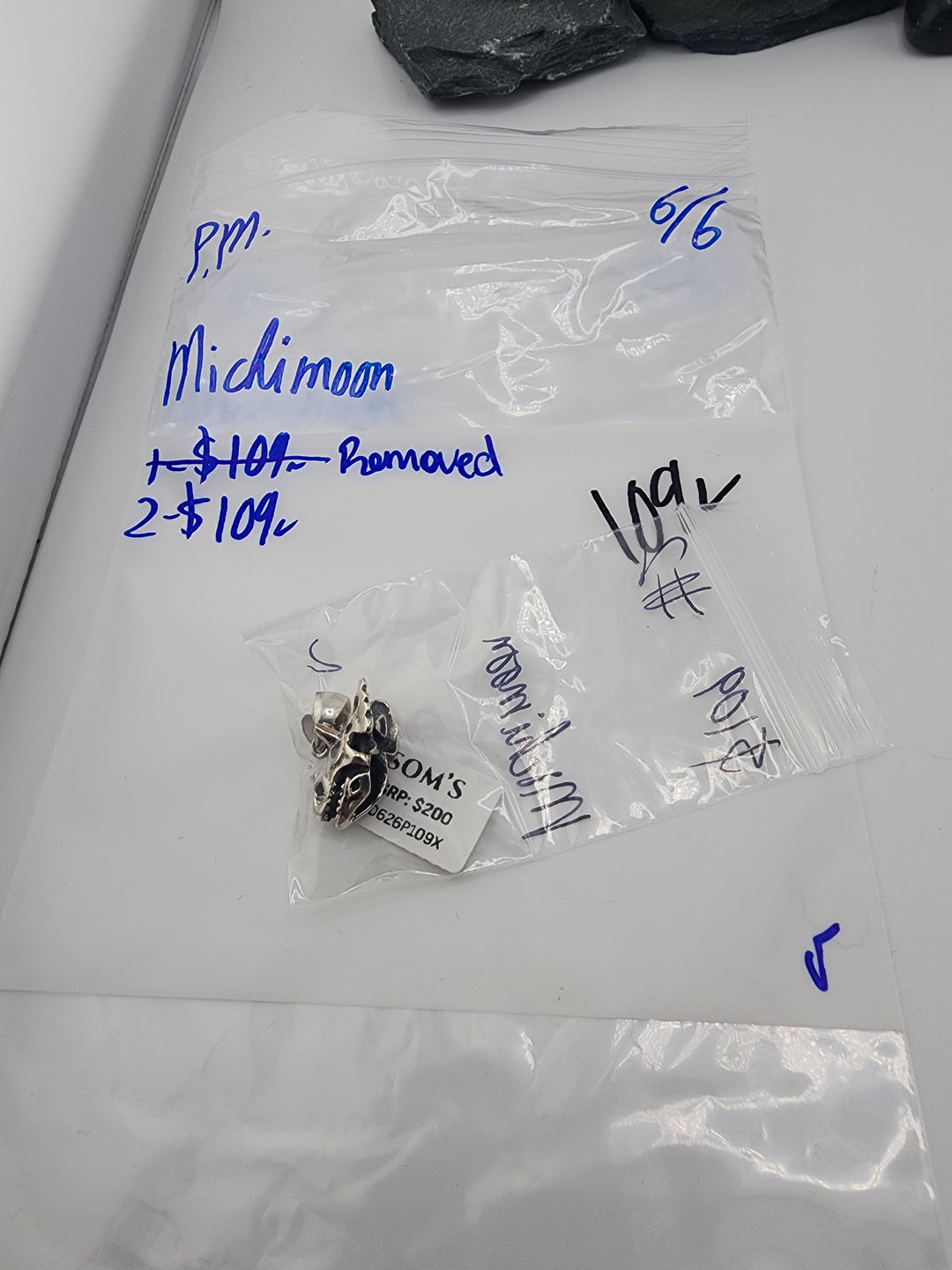 Michimoon - 6/6/26 PM - 1 925 Sterling Silver